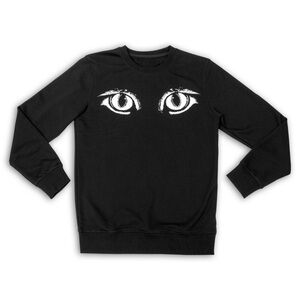 Cakeworthy Disney Hocus Pocus Binx Halloween Black Crewneck Sweater